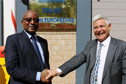 Inauguration des nouveaux locaux de la Cellule de l’Union Européenne