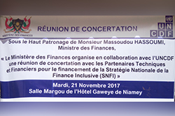 Réunion de concertation avec les partenaires techniques et financiers