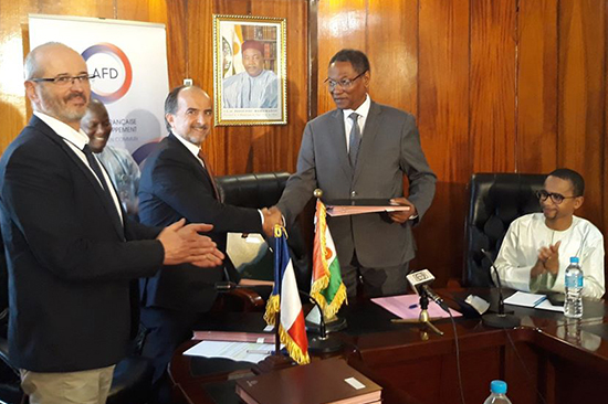 Signature de Convention du Projet d’appui à la mobilisation des ressources intérieures au Niger