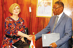 Signature de l’avenant à la convention de financement du Programme d’appui à la Justice, la sécurité intérieure et la gestion des frontières au Niger